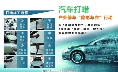 汽车打蜡